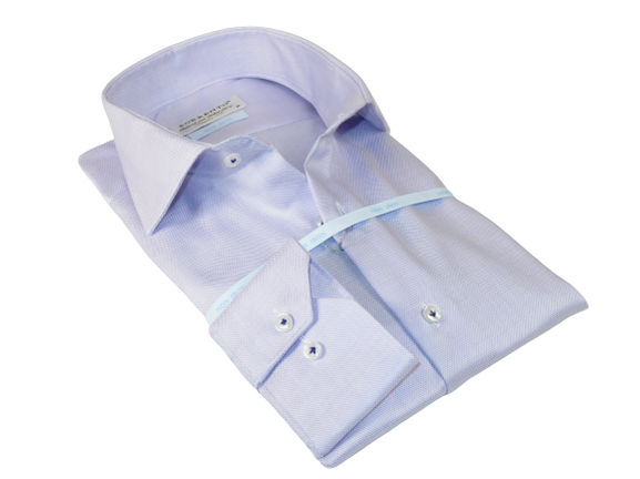 Mens 100% Italian Cotton Shirt High Quality Non Iron SORRENTO Turkey 4469 Lilac