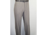 Men Silversilk 2pc walking leisure Matching Suit Italian woven knits 51016 Gray