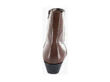 Men's Stacy Adams Santos Side Zip Boot Soft Leather Cognac  24855-221