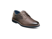 Nunn Bush Dakoda Plain Toe Oxford Work Shoes Classic Brown 81270-200