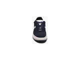 Stacy Adams Currier Moc Toe Lace Up Sneaker Strip Walking Shoe Navy 25515-410