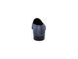 Stacy Adams Savino Plain Toe Slip On Dressy Shoes Blue Multi 25603-460