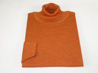 Men PRINCELY Turtle neck Sweater From Turkey Soft Merinos Wool 1011-80 Rust