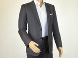 Men's Soft Wool Cashmere Single Breasted Suit Giorgio Cosani 900 Dark Gray