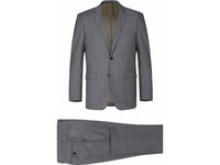Men Renoir Suit Separate Super 140 Wool Two Button Classic Fit 508-3 Dark Gray