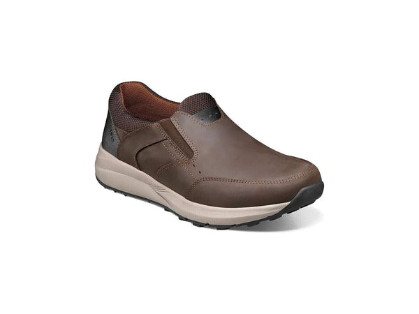 Nunn Bush Excursion Moc Toe Slip On Work Shoes Brown CH  84937-215