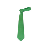 Mens Tie ZENIO By Stacy Adams Slim Narrow Twill Woven Soft Silky Z1 Apple Green